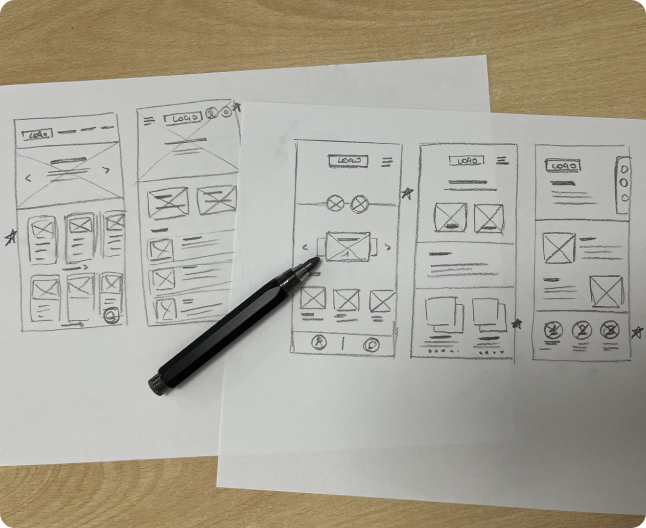 Home Sweet Home Paper Wireframe